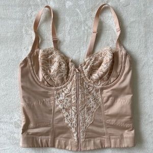 Vintage lace corset